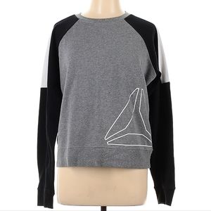 Reebok Block-Tri Color Crew Sweatshirt